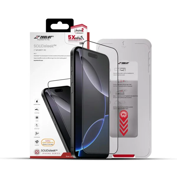 iPhone 17 Pro / Pro Max ,ZEELOT SOLIDsleek™STEALTH MATTE
